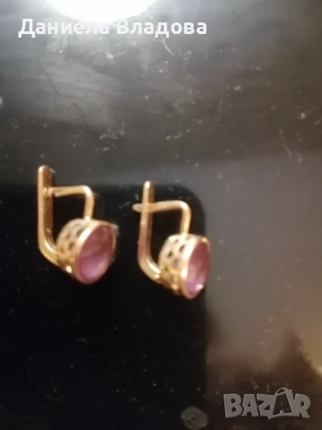 Руски златни обици, снимка 6 - Обеци - 52619736