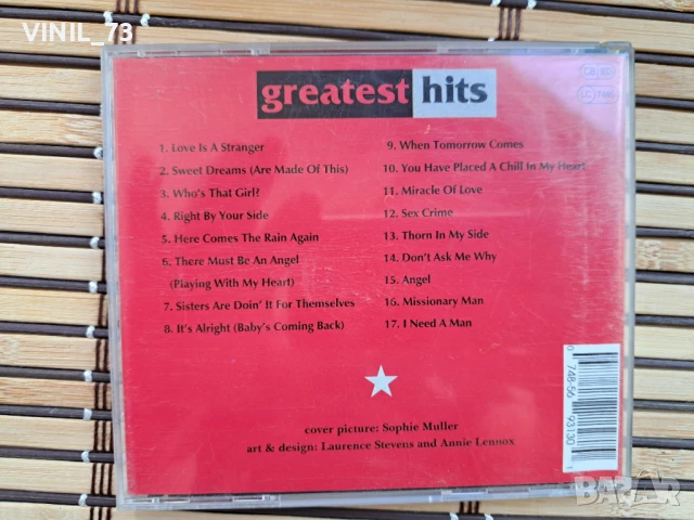 Eurythmics – Greatest Hits, снимка 3 - CD дискове - 50513843