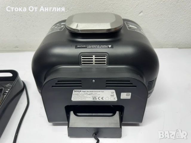 Грил и Еър Фрайър Ninja Foodi MAX Health  AG551UK, снимка 8 - Мултикукъри - 51105976