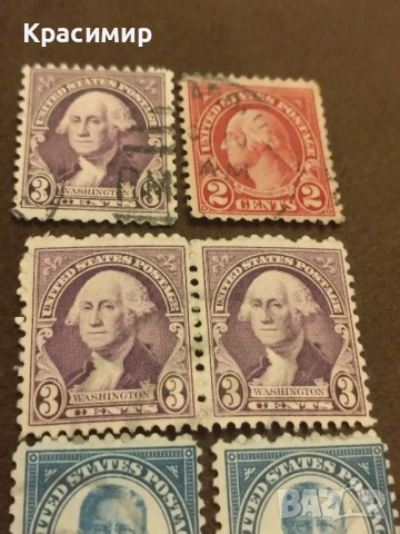 САЩ.Ретро марки., снимка 3 - Филателия - 52426303