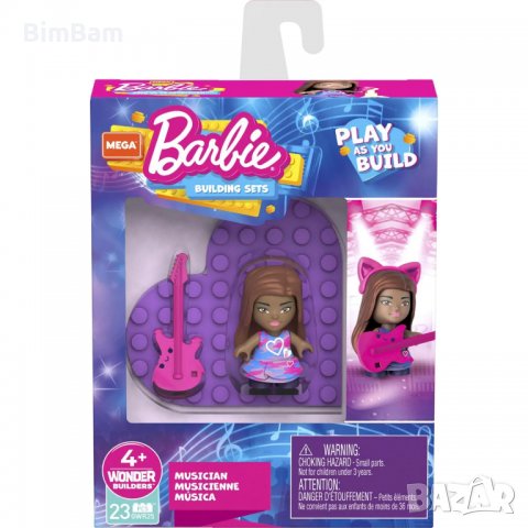 Конструктор Barbie - Музикант / Mattel 