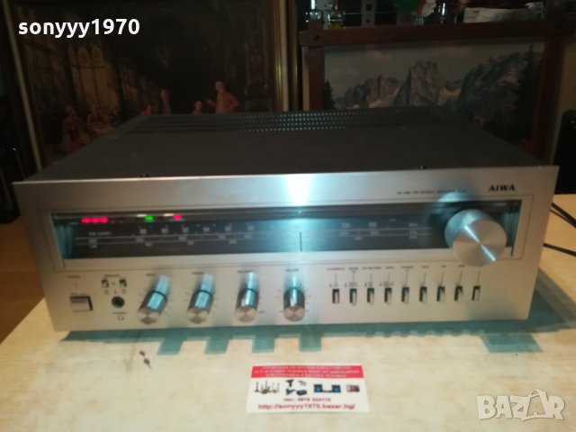 AIWA STEREO RECEIVER 0202221036, снимка 2 - Ресийвъри, усилватели, смесителни пултове - 35643294