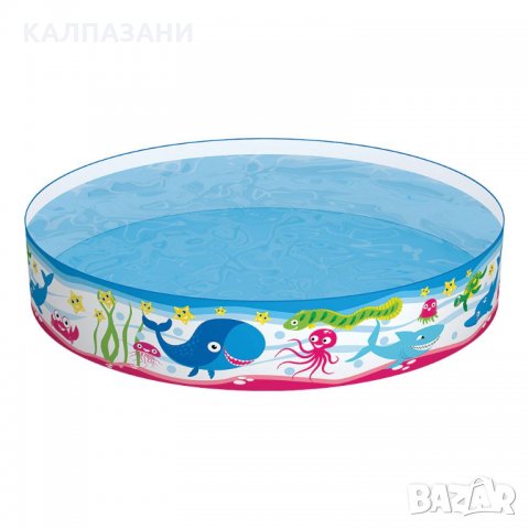 BESTWAY Басейн с твърд борд 55028