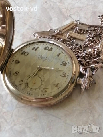 ZENTRA - ДЖОБЕН ЧАСОВНИК РАБОТЕЩ , снимка 16 - Антикварни и старинни предмети - 54335091