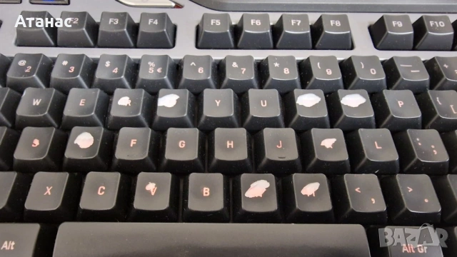 РЯДКА РЕТРО Геймърска клавиатура Logitech G15 | Y-UW92 | Син LCD, снимка 6 - Клавиатури и мишки - 54218832