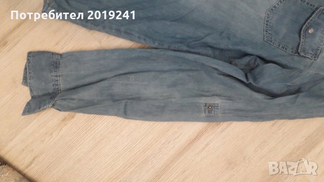 Синя дънкова риза Vero Moda , снимка 2 - Ризи - 30537501