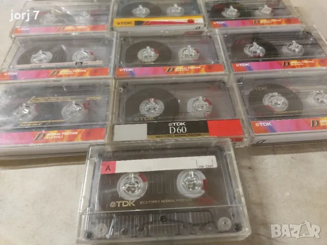 Аудио касети TDK D60, снимка 2 - Аудио касети - 49695025