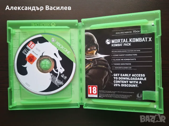 Mortal Kombat X (Xbox One, Xbox X) в отлично състояние, снимка 3 - Игри за Xbox - 56297524