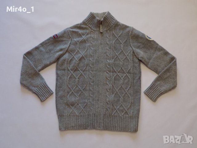 горнище napapijri wool жилетка пуловер блуза мъжко туризъм оригинал М, снимка 1 - Спортни дрехи, екипи - 40322427