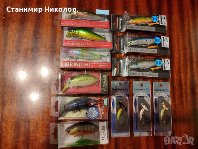 Smith Boron,Yamaga Blanks Wizy,Shimano Twin Power C3000,Shimano 22 Stella 1000,C2000,C2500,воблери., снимка 13 - Такъми - 54986716