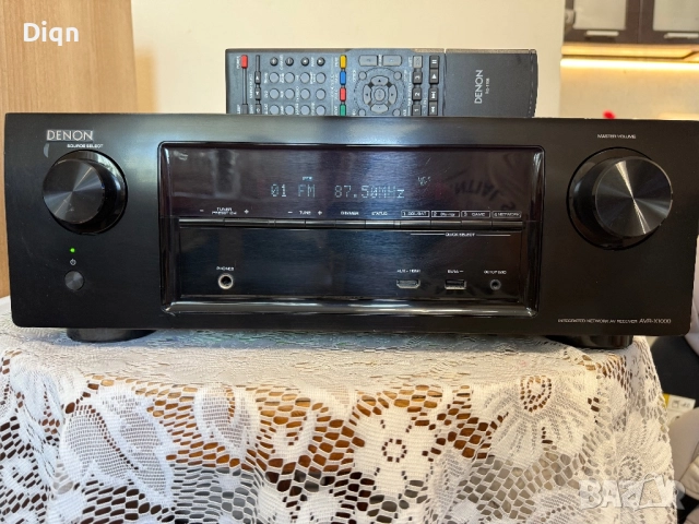Denon AVR-X1000 , снимка 9 - Ресийвъри, усилватели, смесителни пултове - 51539126
