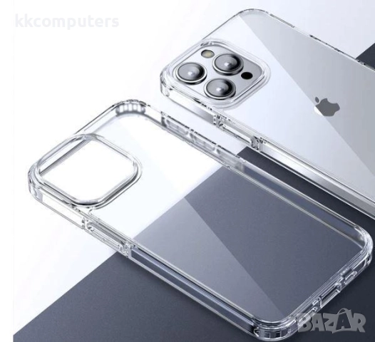 Калъф Wlons Акрилен Силикон / Прозрачен / за iPhone 16 Pro Max 6.9 Баркод : 3132943