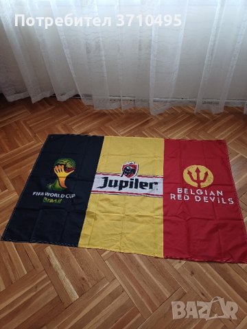 ПРОДАВАМ ЗНАМЕ НА БЕЛГИЯ , снимка 2 - Футбол - 42855768