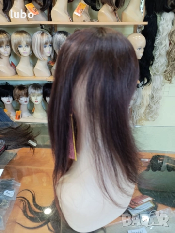 Тупе от естествен косъм, снимка 3 - Аксесоари за коса - 52010116