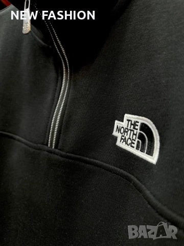 Мъжка Памучна Блуза - лого Бродирано ✨The North Face , снимка 2 - Блузи - 52080140