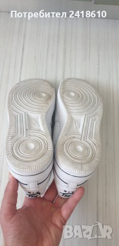 Nike Air Force Tripple White UNISEX UK 5.5 US 6 Size 38.5 /24см ОРИГИНАЛ!, снимка 12 - Кецове - 42496704