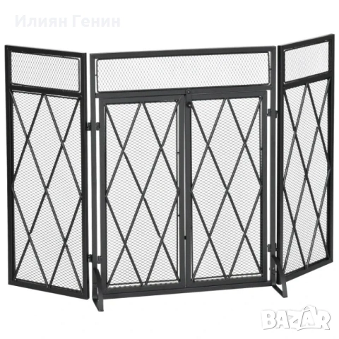 HOMCOM Защитен екран от искри, снимка 5 - Други стоки за дома - 54061460