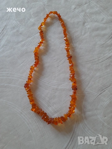 Кехлибарен гердан , снимка 4 - Колиета, медальони, синджири - 54334432