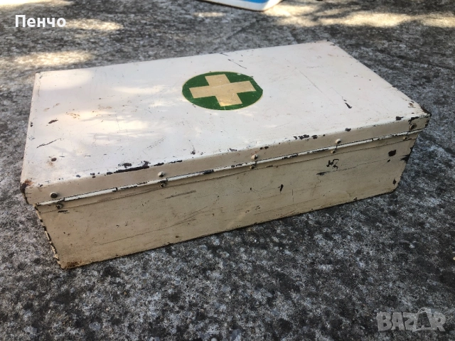 стара немска военна аптечка - WEHRMACHT - WWII - ОРИГИНАЛ, снимка 9 - Антикварни и старинни предмети - 51438644