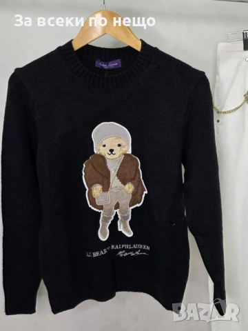 Polo by Ralph Lauren Дамски Черен Пуловер Код L-A3, снимка 4 - Блузи с дълъг ръкав и пуловери - 52980814