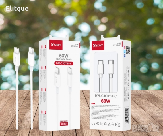 Кабел за бързо зареждане ,USB-C ,SJX318CC, снимка 4 - Кабели и адаптери - 52840135