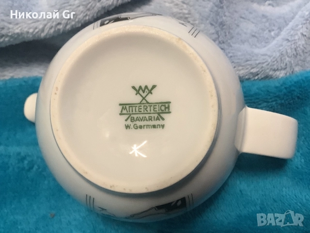 Кани порцелан  сметана  производство Германия  отличен състояние цена за 2 броя, снимка 6 - Антикварни и старинни предмети - 52583050