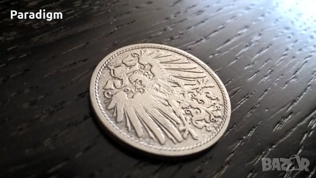 Райх монета - Германия - 10 пфенига | 1901г.; серия А, снимка 2 - Нумизматика и бонистика - 29773509