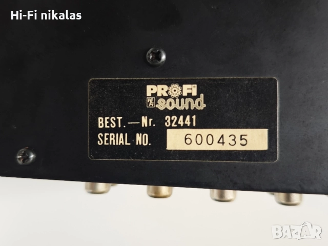 EQ стерео графичен еквалайзер PROFI SOUND 32441, снимка 8 - Еквалайзери - 56374966