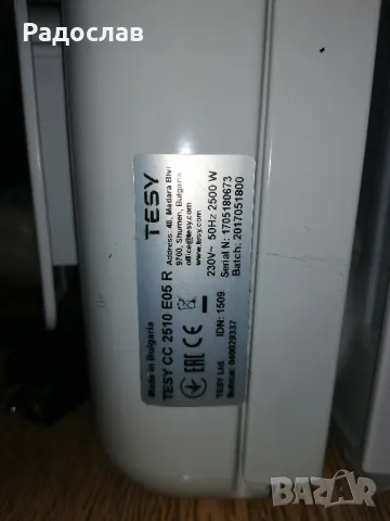 Маслен радиятор на фирмата Tesi. , снимка 3 - Отоплителни печки - 47999610