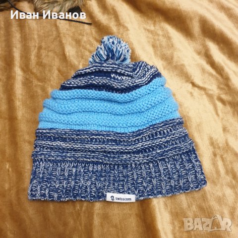 Оригинална зимна шапка  на Swissski, снимка 2 - Шапки - 39595432