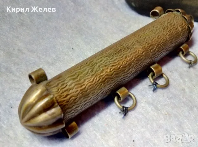 СТАРИННО САЧАНЕНО УКРАШЕНИЕ АМУЛЕТ НАКИТ РЯДКА МАЙСТОРСКА РЪЧНА ЕТНО ИЗРАБОТКА САЧАН ОРИЕНТА 47889, снимка 12 - Антикварни и старинни предмети - 48480499