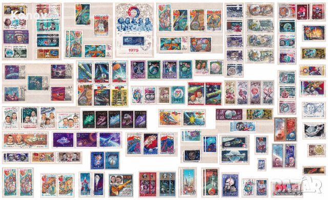 Лот пощенски МАРКИ с печат - ~660 бр.  ДОГОВАРЯНЕ!, снимка 2 - Филателия - 33979810