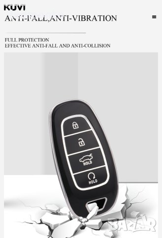 Калъфи за Ключ с TPU Калъф за Hyundai Tucson, Sonata , Solaris 