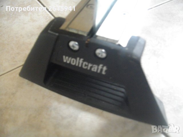 Гилотина Рязане Ламинат Паркет -WOLFCRAFT -Немска-Професионална-Почти Нова, снимка 3 - Други инструменти - 40430577