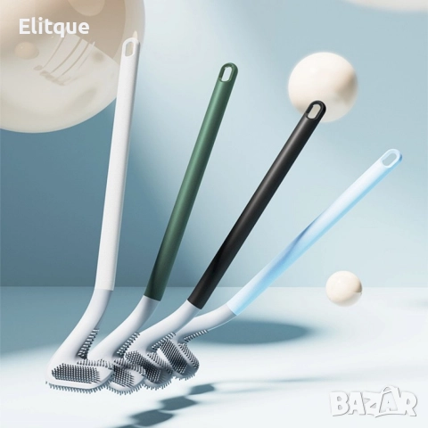 Силиконова четка за ефективно почистване на тоалетна, снимка 13 - Други стоки за дома - 52897221