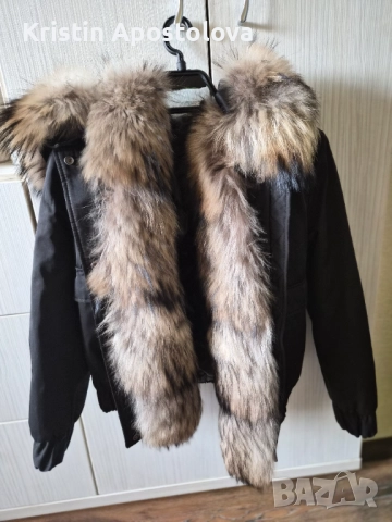 Яке естествен косъм, снимка 3 - Якета - 52430250