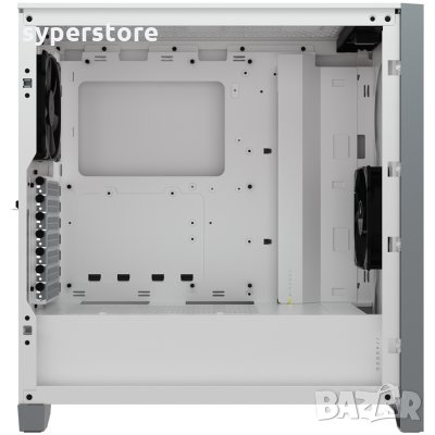 Геймърска Кутия за компютър Corsair 4000D CC-9011199-WW, White Middle Tower, снимка 5 - Захранвания и кутии - 31133848
