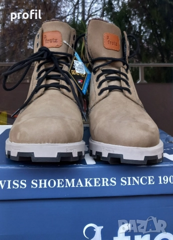Нови Fretz Gore-Tex мъжки зимни боти №46, снимка 4 - Мъжки боти - 52575435