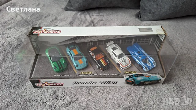 Комплект колички Majorette Porsche Edition