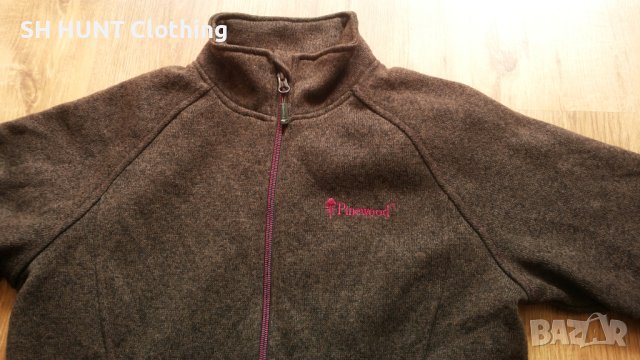 Pinewood Gabriella Ladies Knitted Fleece Jacket за лов 36 / S дамска горница водонепромокаема - 227, снимка 5 - Суичъри - 40682282