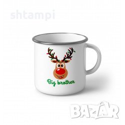 Персонализирано Емайлирано Коледно Канче За Геймъри Player 1 Player 2, снимка 3 - Чаши - 37105911