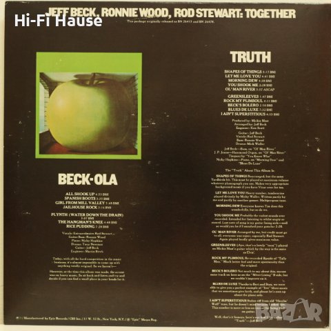 Jeff Beck ‎– Truth/Beck-ola, снимка 2 - Грамофонни плочи - 39007634