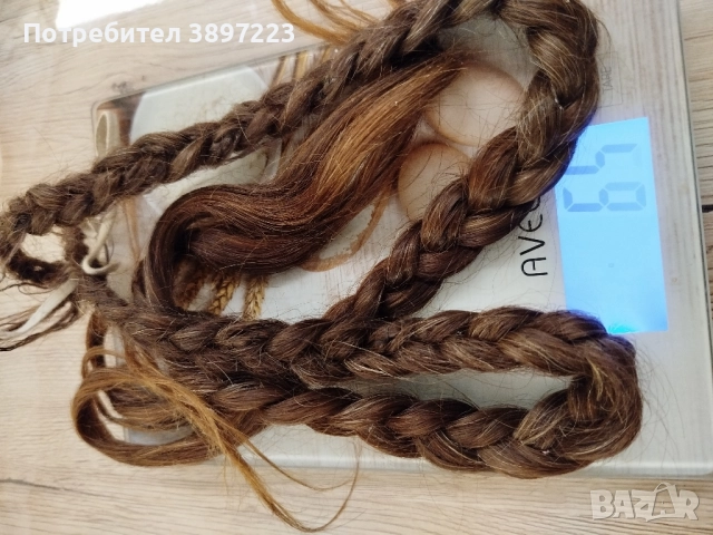 Естествена коса плитки , снимка 2 - Аксесоари за коса - 52292552