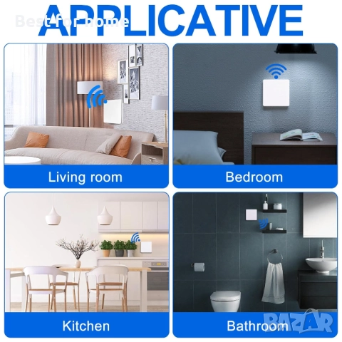 Комплект безжични превключватели, снимка 7 - Други - 52224419