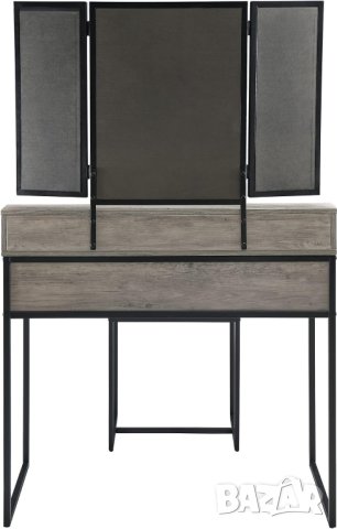 ПРОМОЦИЯ Тоалетка с табуретка в индустриален стил YSG-21304-IG, снимка 9 - Тоалетки - 42839178