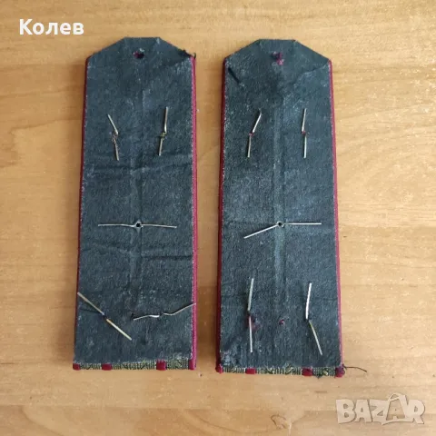 Пагони на полковник от инженерни войски, снимка 2 - Антикварни и старинни предмети - 50162977