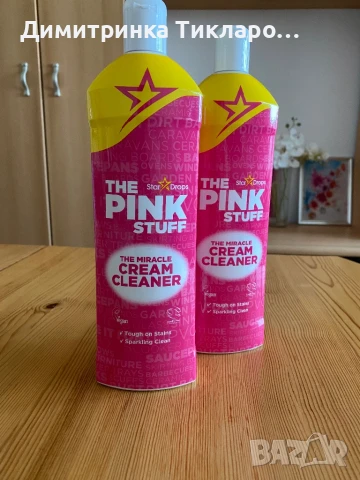 The Pink stuff  почистващ крем гел, снимка 2 - Препарати за почистване - 51386393