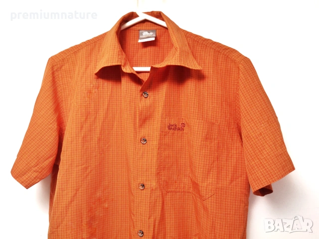 🏕️ ОФЕРТА → Jack Wolfskin / мъжка хибридна трекинг риза ○, снимка 2 - Ризи - 53928818