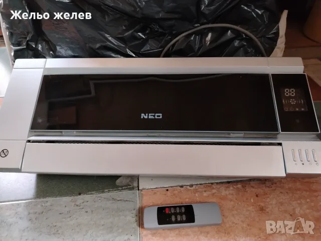 Вент, печка за стена Нео, 2000вата с дистанционно, снимка 8 - Отоплителни печки - 56461821