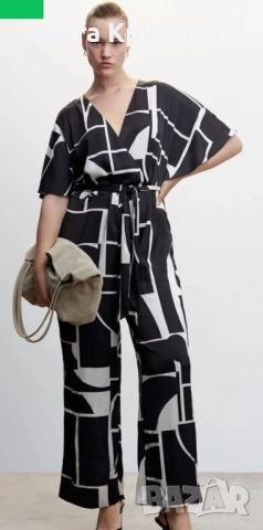 Дамски гащеризони MANGO, снимка 5 - Гащеризони - 52220704